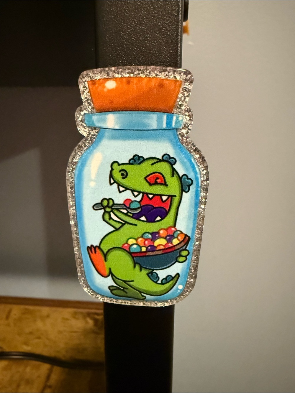 Reptar Eating Reptar Crunch Acrylic Magnet